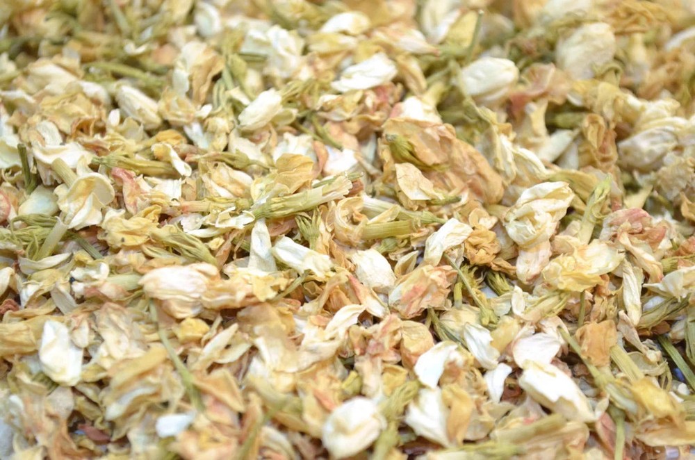 Jasmine Tea 茉莉花茶 - 8 oz - Loose Buds from 100% Nature, US Seller