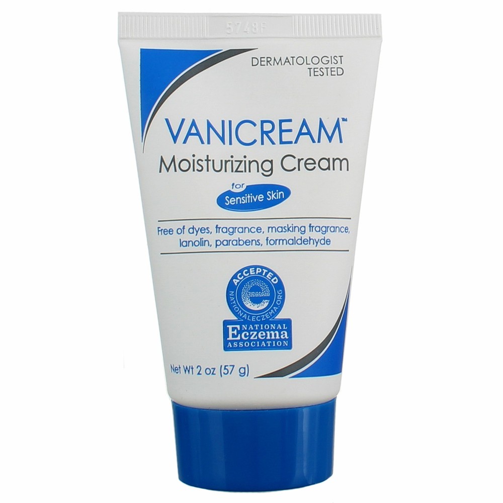 5 Pack Vanicream For Sensitive Skin Moisturizing Cream, 2 oz