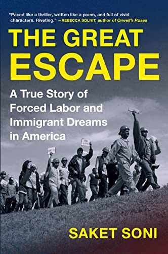 The Great Escape: A True Story of - Hardcover, by Soni Saket - Very Good z