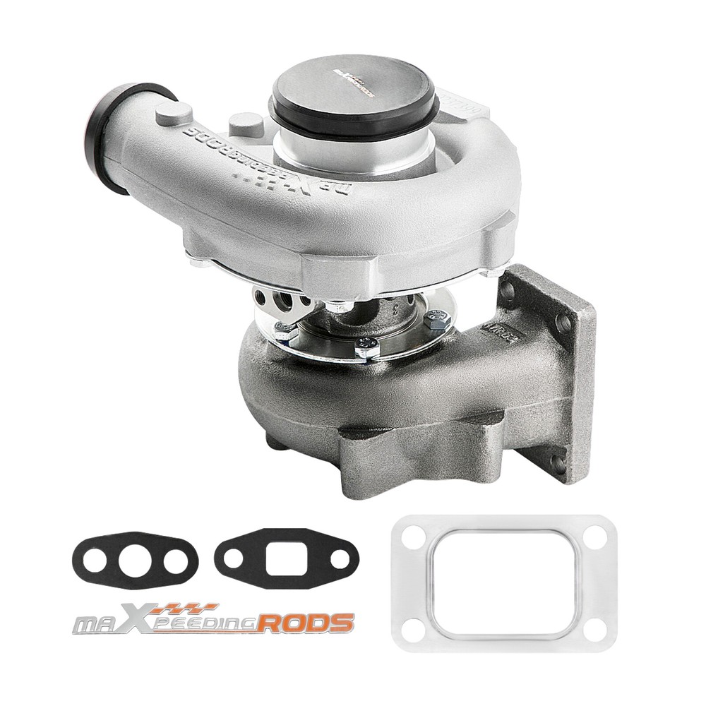 Upgraded T3 T4 T04E 5 Bolt Turbocharger 0.63 A/R External Wastegate Universal