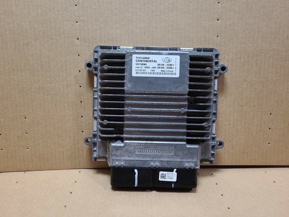 2014-2015 KIA OPTIMA 2.4L ENGINE CONTROL MODULE ECM ECU 39138-2GBE1