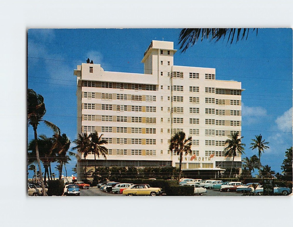 Postcard Kenilworth Hotel Miami Beach Florida USA