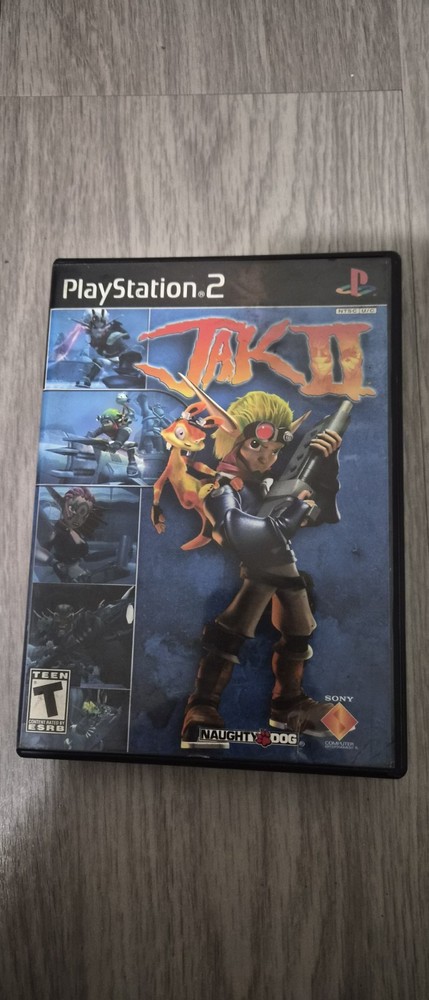 Jak II (Sony PlayStation 2, 2003) Complete With Manual PS2 Black Label