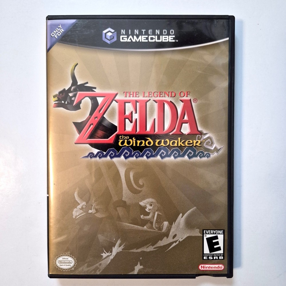 🔥 The Legend of Zelda : The Wind Waker (Nintendo GameCube, 2003) Disc & Case