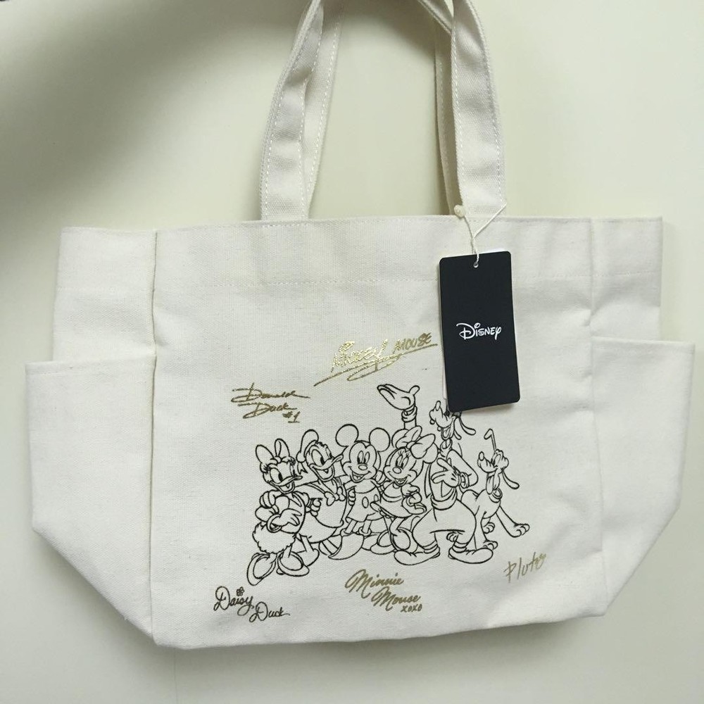 Maison de FLEUR Disney Character Small Tote Bag Foldable New