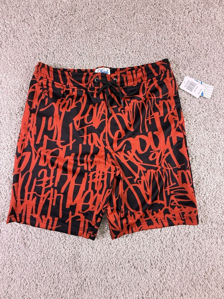 NWT Fresh Prints Of Bel Air Men’s Shorts Urban Wear Size Large Graffiti