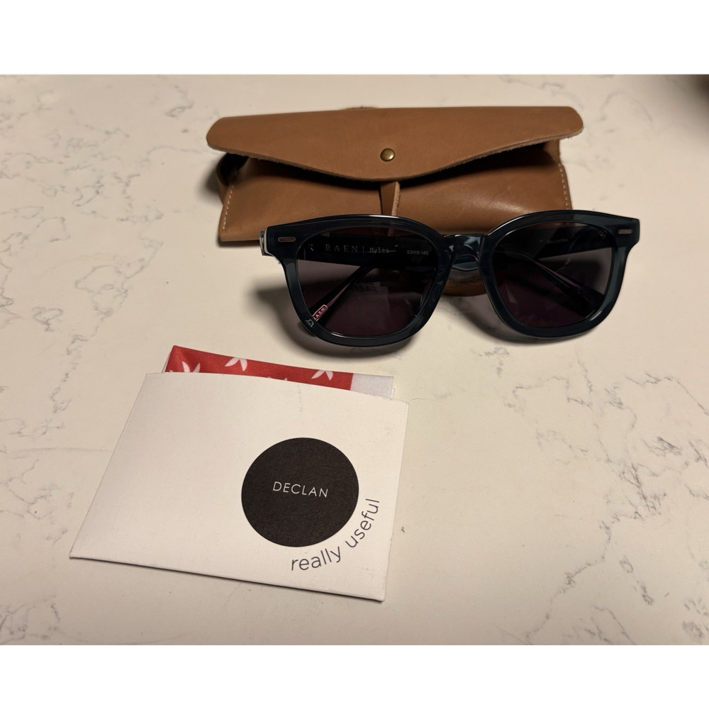 RAEN Myles Square Sunglasses RAEN Myles - Absinthe Green Polarized Sunglasses-image