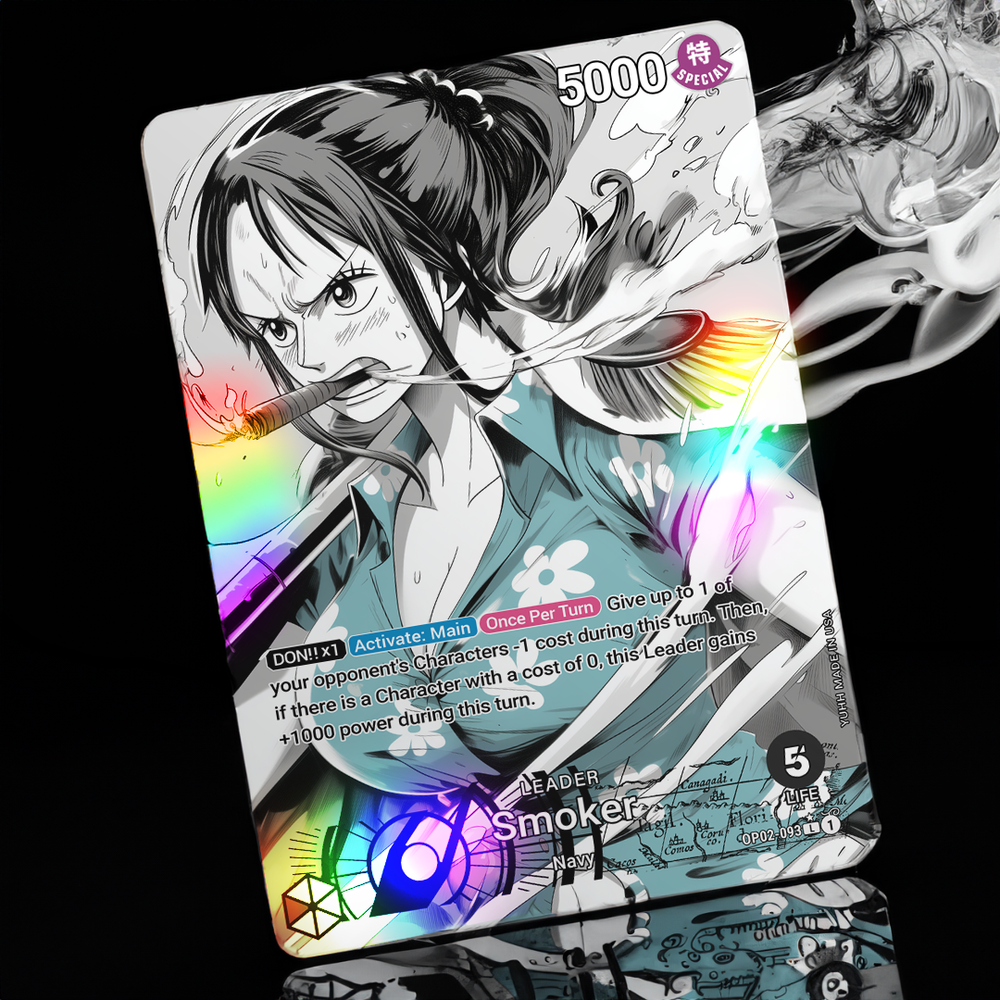Tashigi Smoker - One Piece - Custom Leader - OP02 - Variant Z