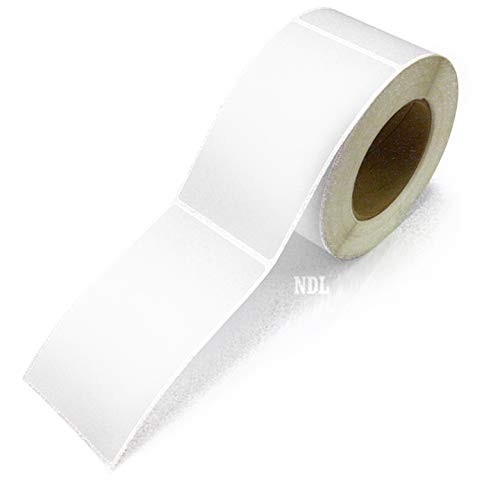 3 X 5 White Inventory Color Coding Labels, 500 Per Roll
