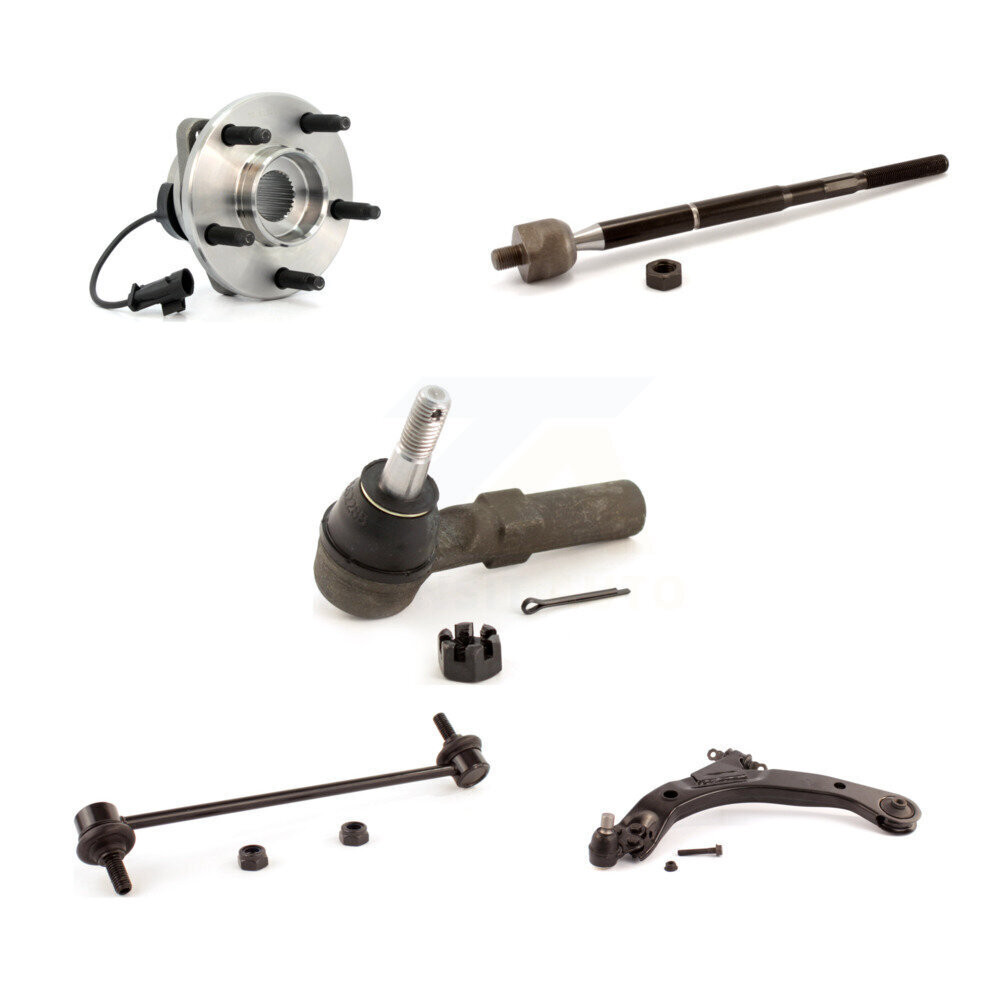 Bearing Lower Control Arm Tie Rod  Link Front Left Kit (5Pc) For Chevrolet