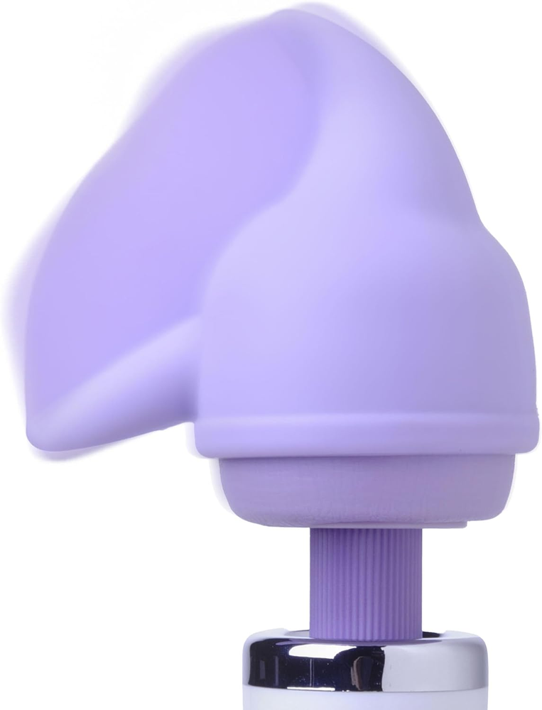 Flutter Wand Massager Attachment in Purple AC521 1-Pack