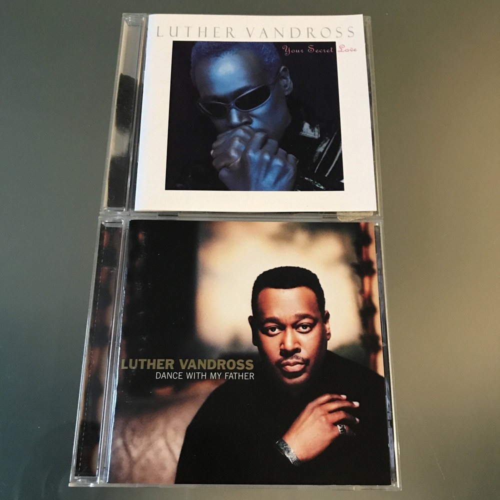 Luther Vandross 2 CD LOT- Your Secret Love & Dance With Your Father VG