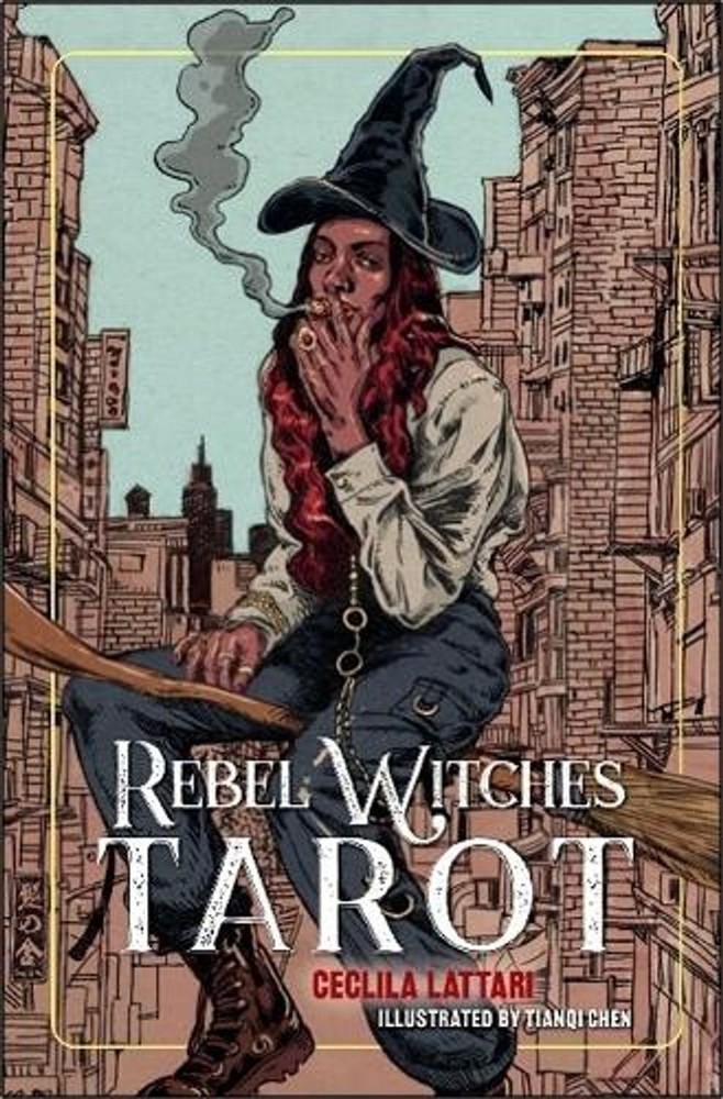 Rebel Witches Tarot by Cecilia Lattari Cards Book