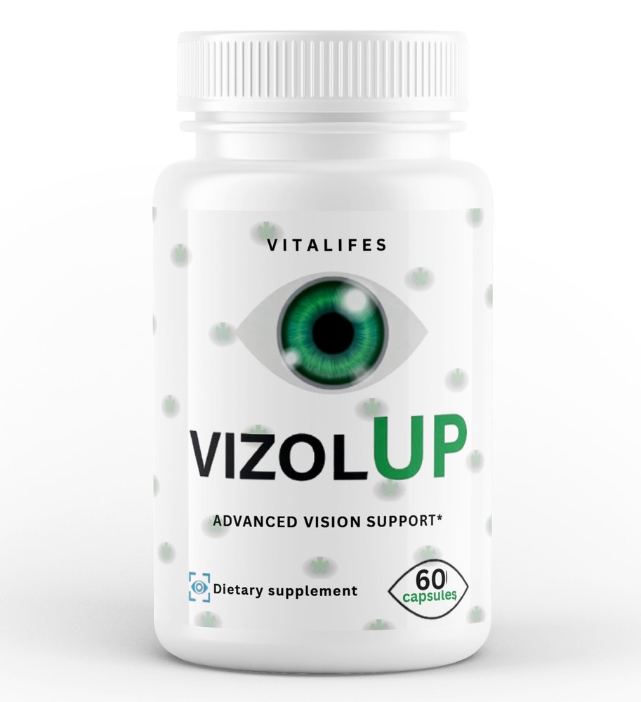 (1 Pack) Vizol Up Advanced Max Support Healthy Eye Function VizolUp 60 Capsules