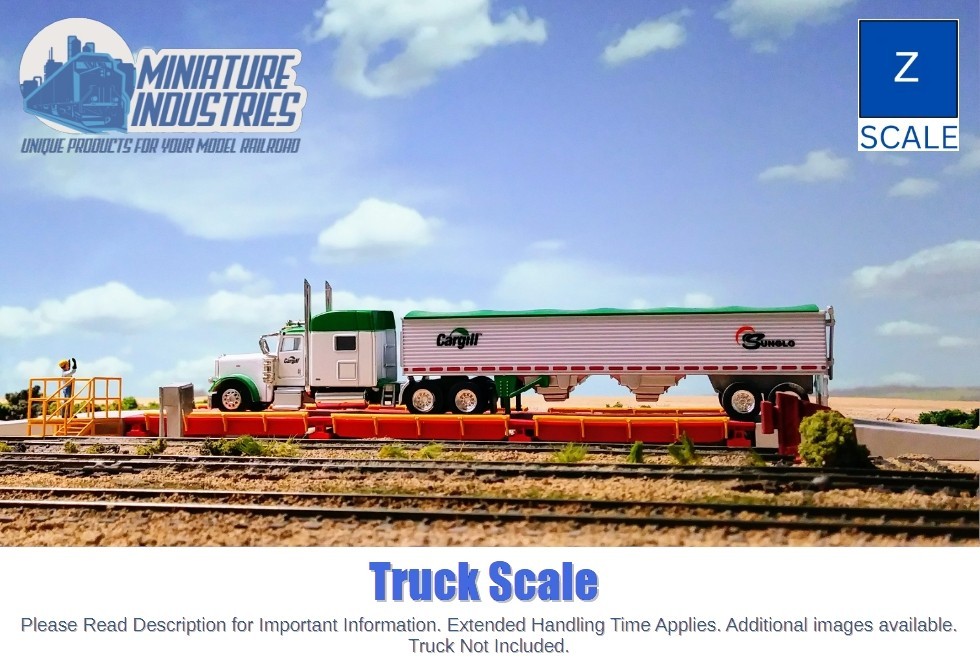 Z Scale Truck Scale Kit for Grain Elevator Structures 1:220