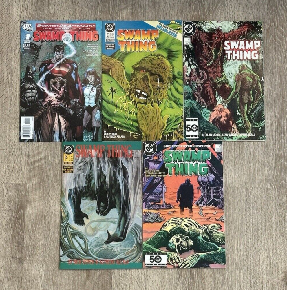 DC Swamp Thing Comic Book Lot (DC Comics)