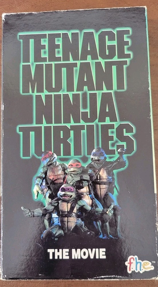 Teenage Mutant Ninja Turtles - The Movie (VHS, 1990)