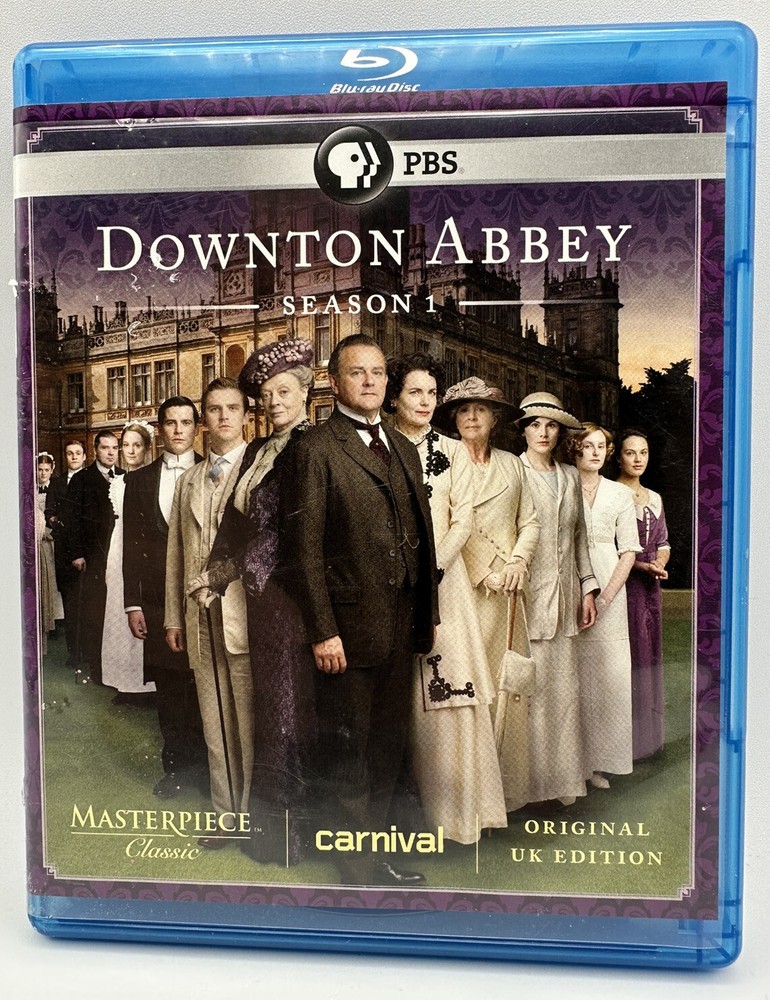 Downtown Abbey Season One 2 Blu-Ray Discs Original UK Edition
