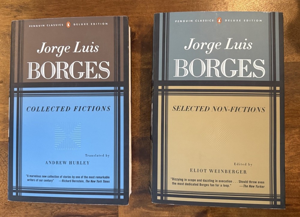 Jorge Luis Borges Penguin deluxe set: Selected Non-Fiction, Collected Fiction