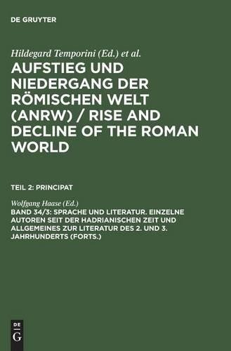 Wolfgang Haase Sprache und Literatur. Einzelne Autoren seit der hadri (Hardback)