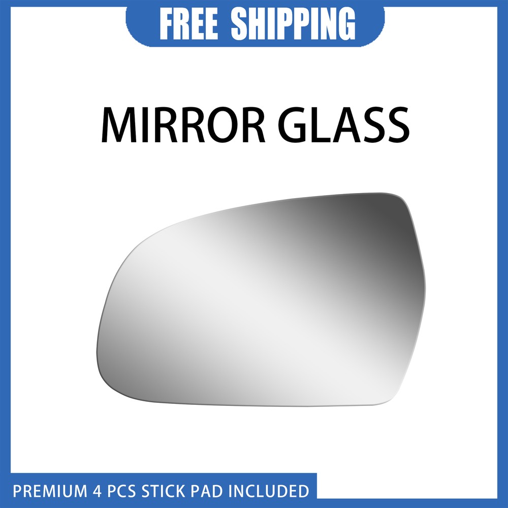 2013-2014 Audi S5 Left Driver Side Flat Towing Mirror Glass Replacement 4369