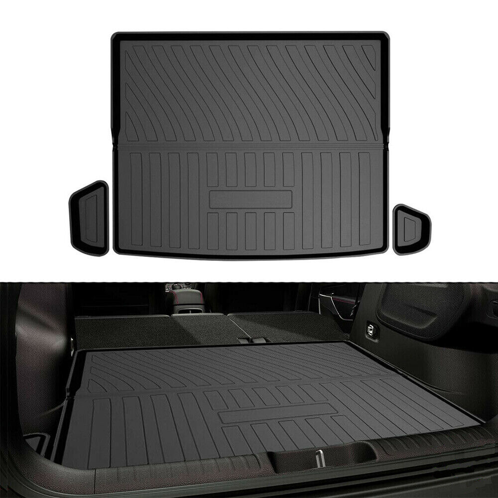 for 2014-2023 Jeep Cherokee Rear Cargo Trunk Liner Tray Cover Floor Mat Carpet