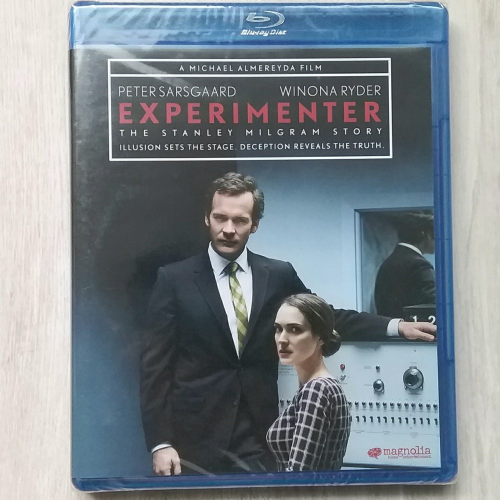 Experimenter Blu-ray 2015 Featuring Peter Sarsgaard Psychological Thriller  