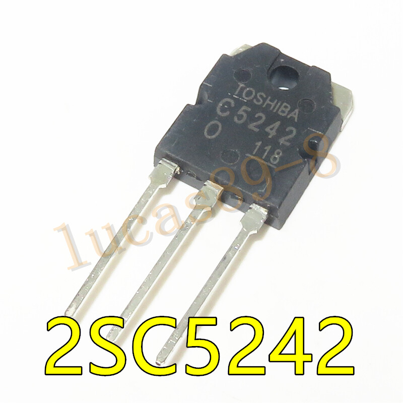 5pairs or 10PCS Transistor TOSHIBA TO-3P 2SA1962/2SC5242 A1962/C5242