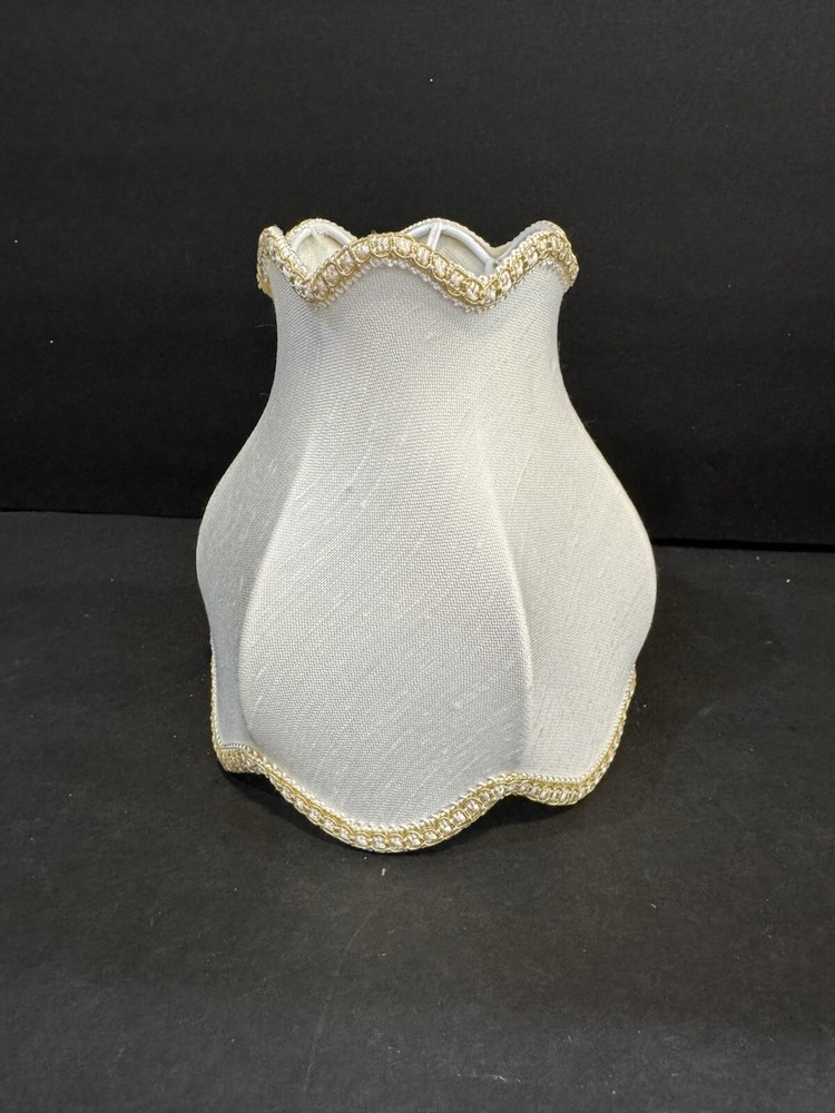 Bell Shaped Small Clip On Lamp Shade