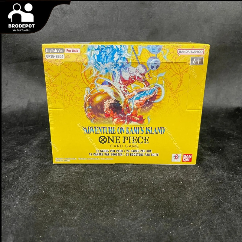 Bandai Carddass ONE PIECE CARD GAME BOOSTER[OP-15] (AE Ver.) box of 24 packs