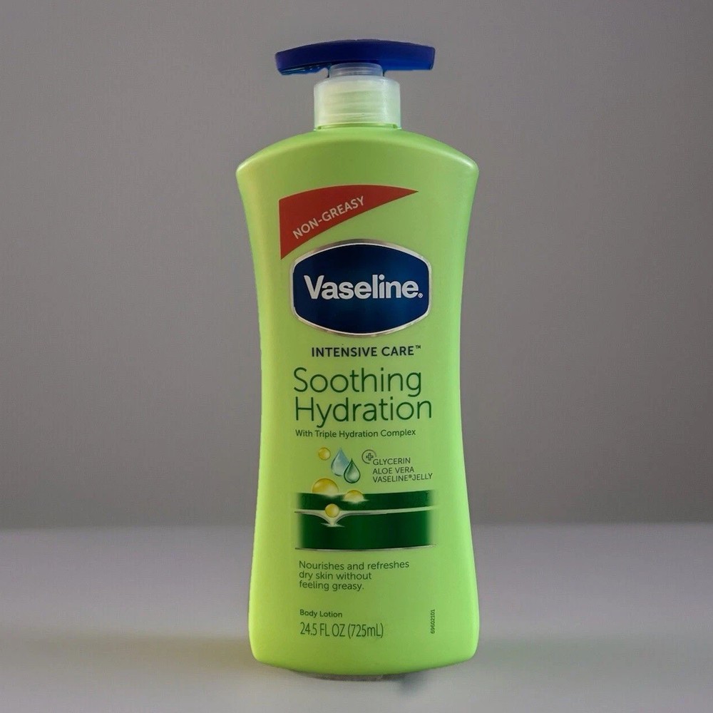 Vaseline Aloe Soothe Body Lotion with Pump 600ml