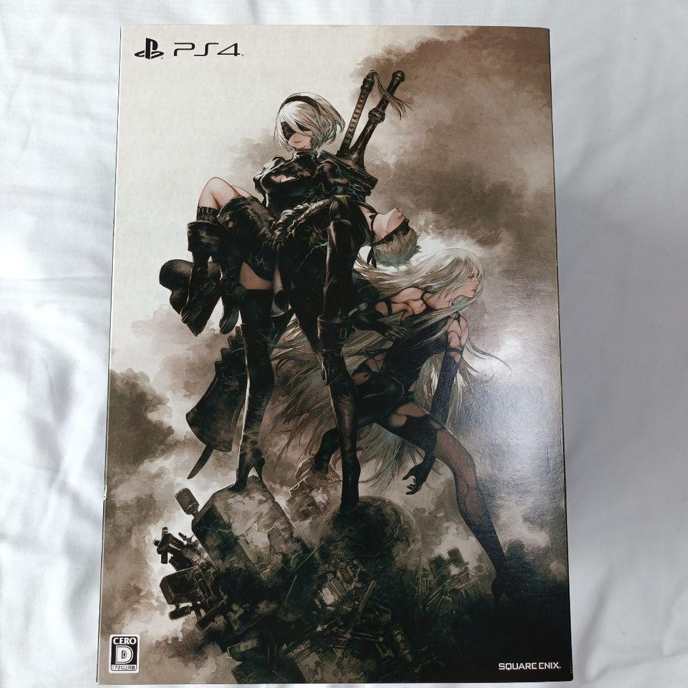 NieR Automata Black Box Edition Game Complete Figure Art Book Sound Track Used