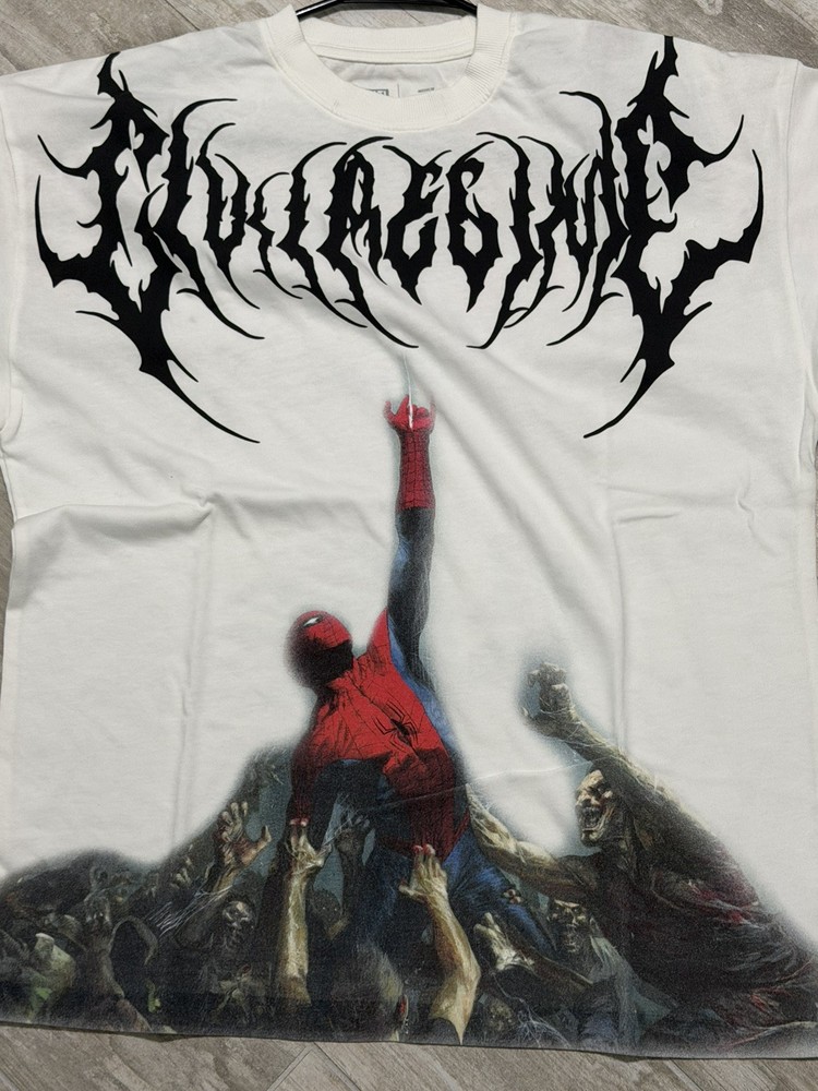 Civil Regime X Marvel Zombies  Spider-Man Shirt -  Large - Nwt