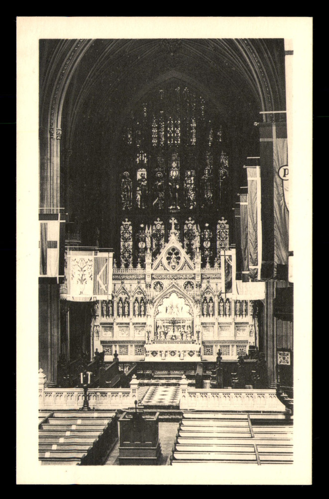 Trinity Church Broadway & Wall Street New York NY Unp Postcard