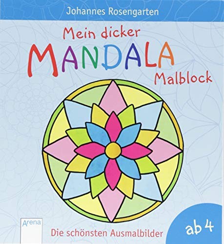 Johannes Roseng Mein dicker Mandala-Malblock: Die schöns (Paperback) (UK IMPORT)All Tariffs and Duties included - no additional charges