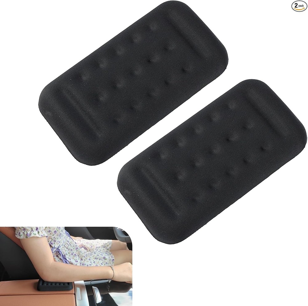 2PCS Memory Foam Car Arm Rest Pads, Universal Soft Elbow Cushion for Car Door In
