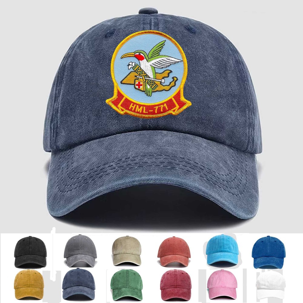 Custom Embroidered Hat HML-771 Hummers, Veteran Cap, Trucker Hat, Gift Idea