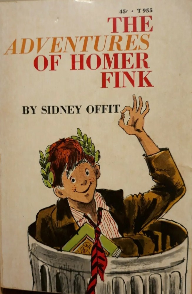 The Adventures of Homer Fink By Sidney Offit PB 1967 1st Printing