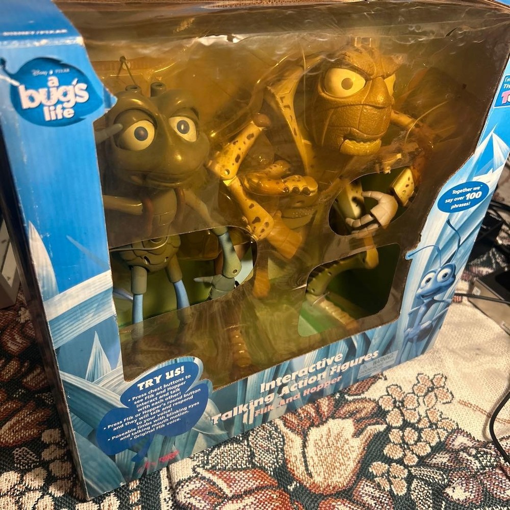 90s Vintage Bug's Life Flik And Hopper #57dc77
