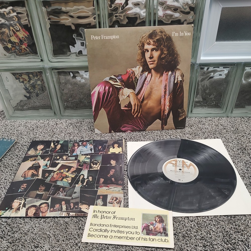 Peter Frampton I'm In You 1977 A&M Records SP-4704 Vinyl 33 RPM Record vintageLP