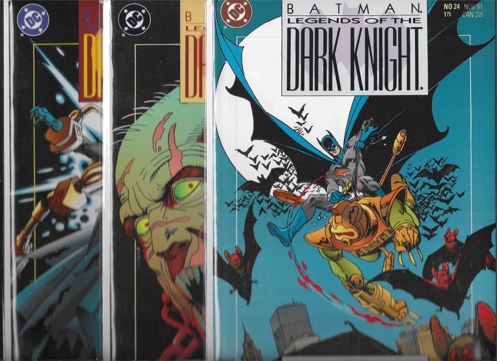 Batman Legends Of The Dark Knight Lot Of 3- #24 25 26 Flyer Set (Nm-) High Grade