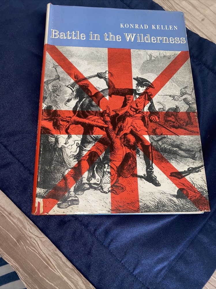 The Battle of the Wilderness Konrad Kellen 1st Edition Vintage 1961 HCDJ