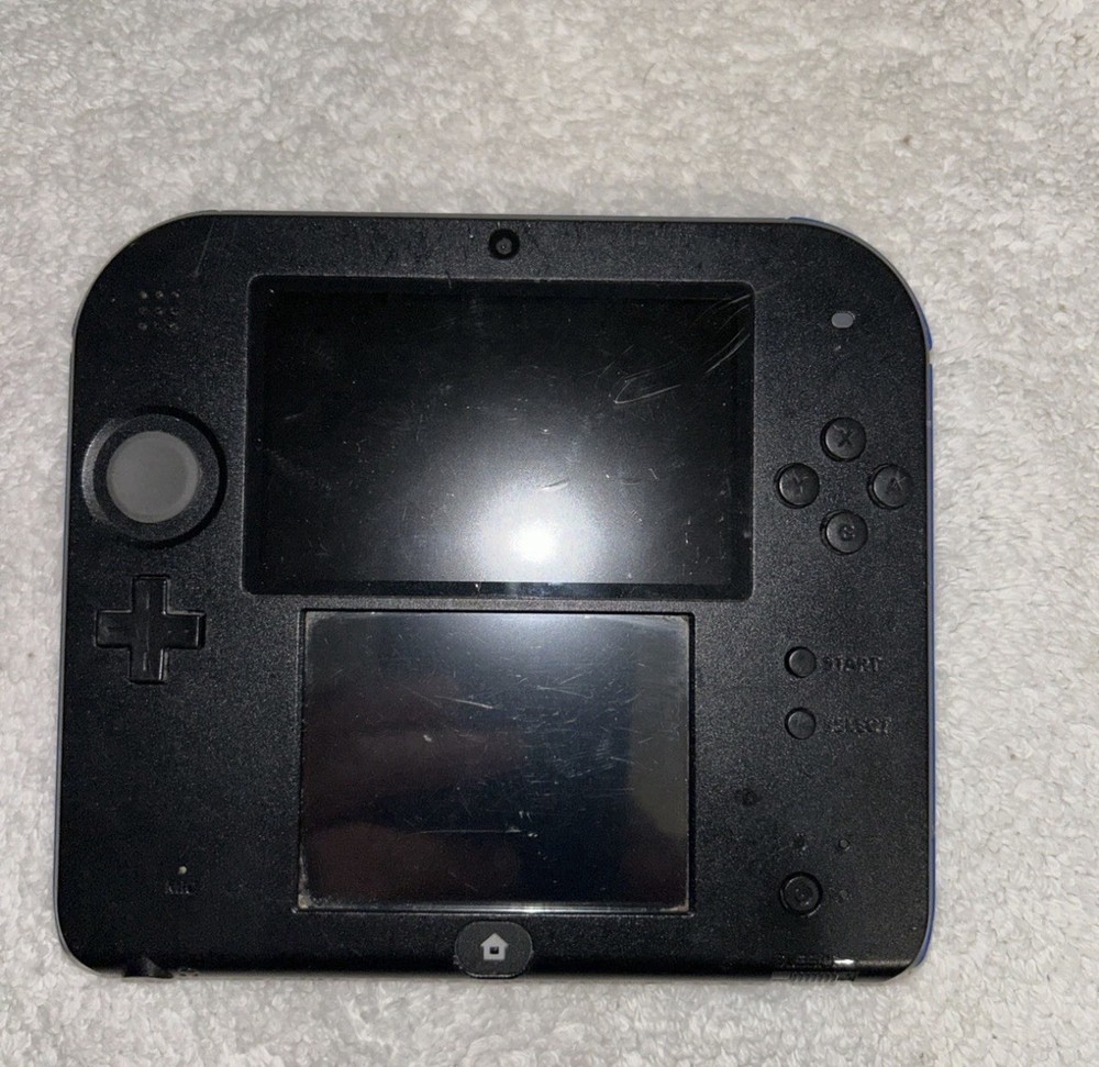 Nintendo 2DS Handheld Console System Blue/Black, For Parts/Repair **READ DESC**
