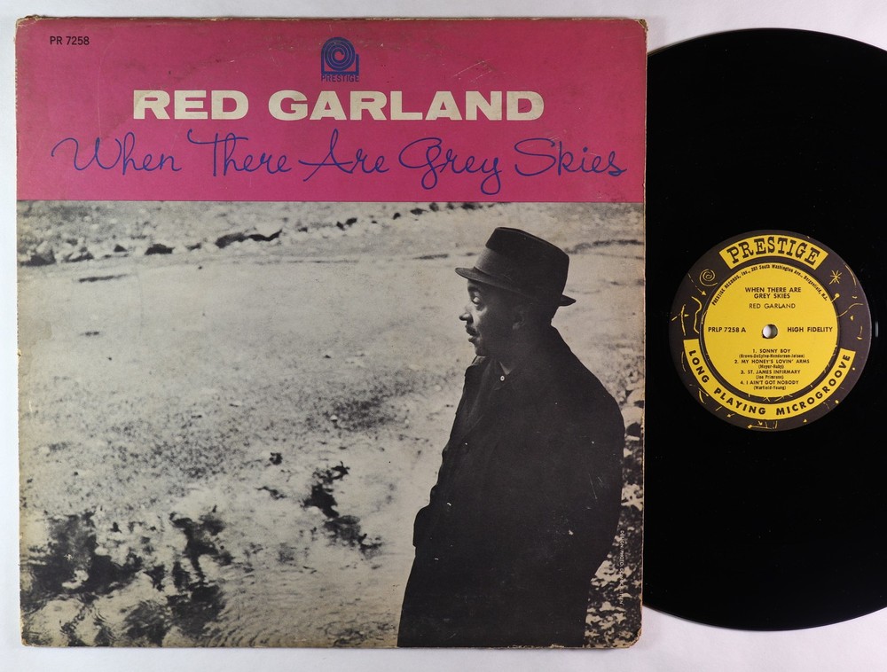 Red Garland - When There Are Grey Skies LP - Prestige - PRLP 7258 Mono RVG VG+