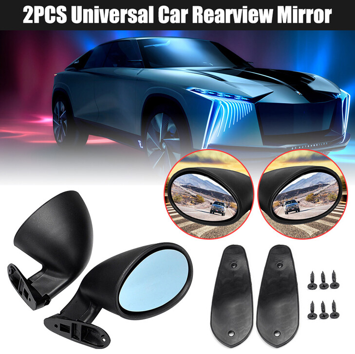 Universal California Classic Side Mirrors for Hot Rod Rat Rod Muscle Cars