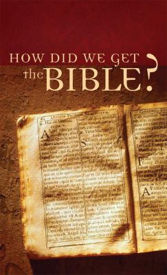 How Did We Get the Bible? (VALUE BOOKS) by Sumner, Tracy M., Very Good Book
