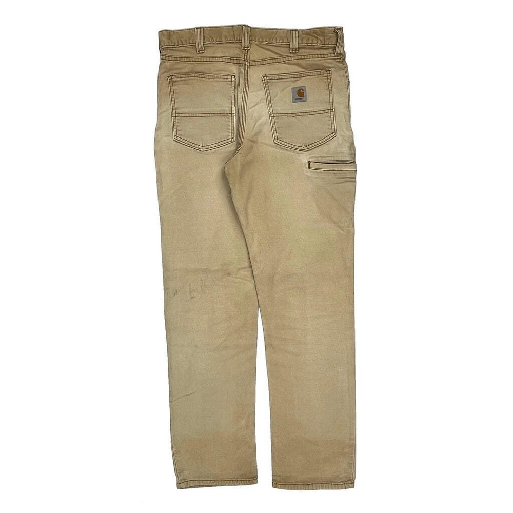 Carhartt Carpenter Pants - 33W 31L Beige Cotton