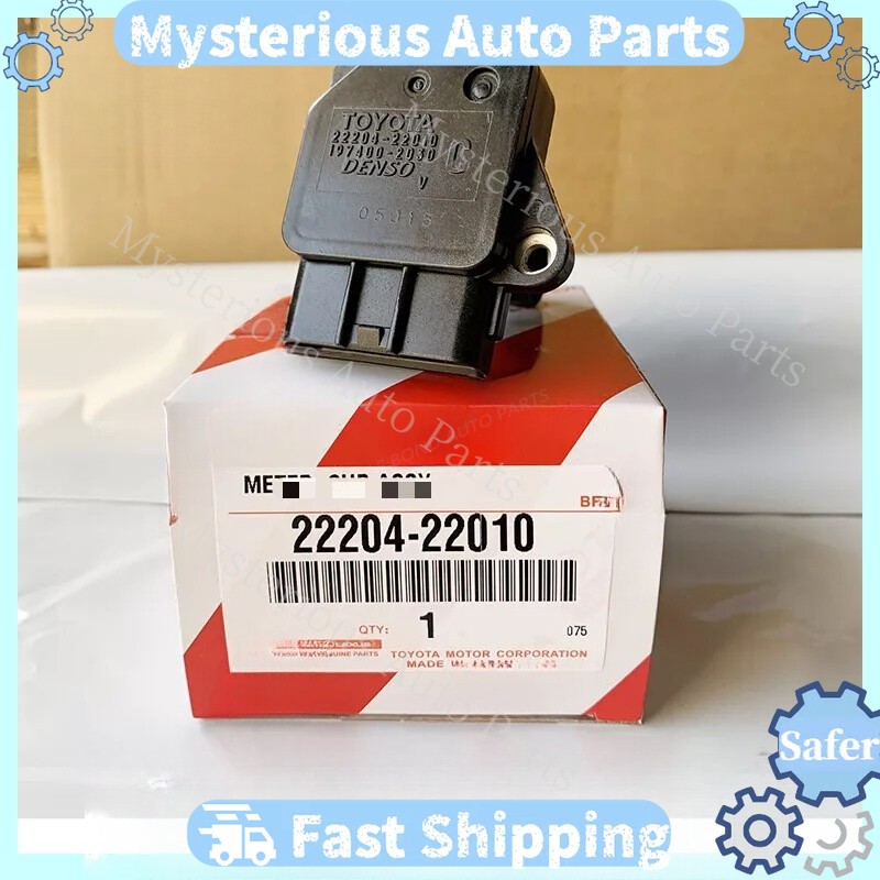 Mass Air Flow Meter MAF Sensor 22204-22010 5pin Fit For Toyota Denso Lexus Scion