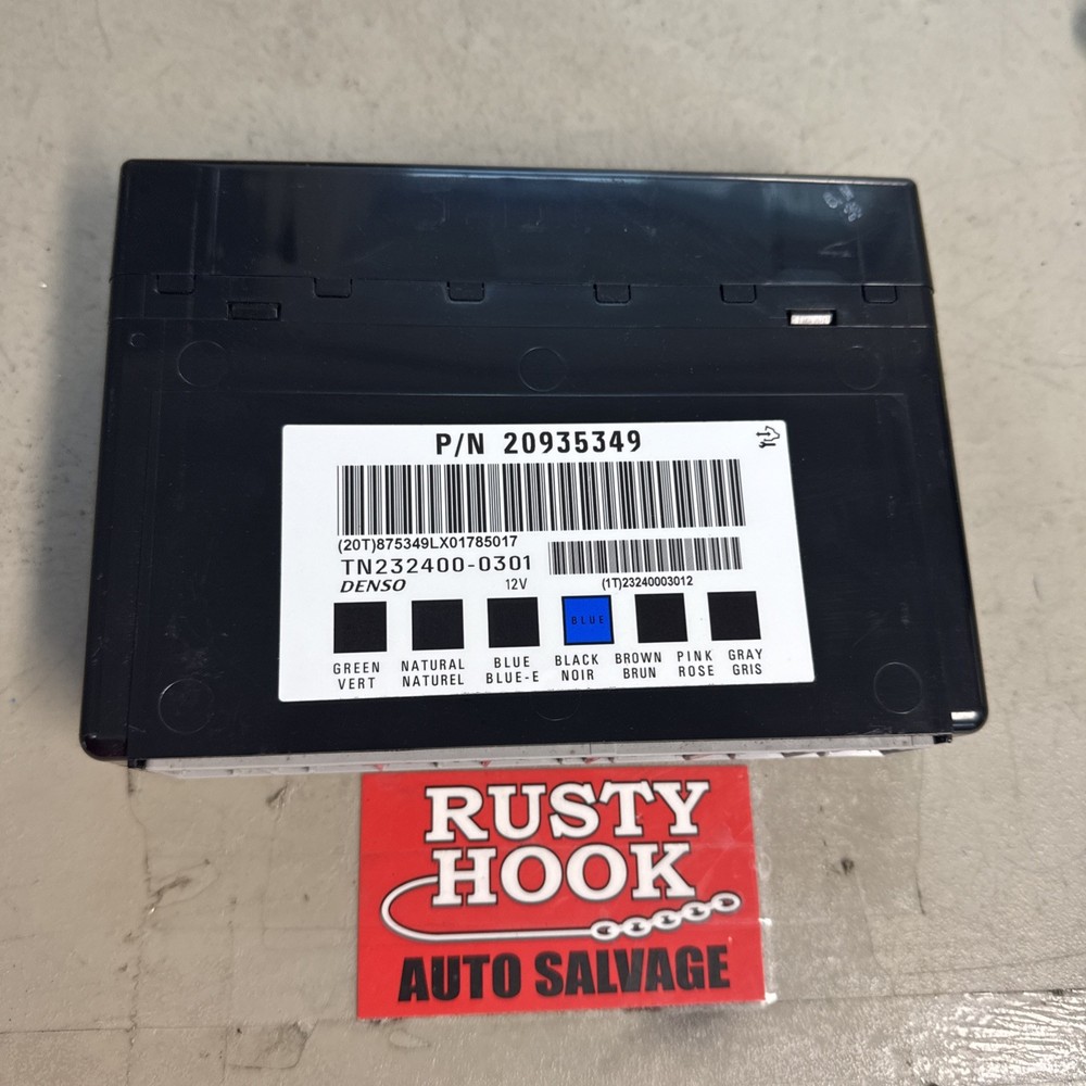 2007-2014  Enclave GM Body Control Module BCM 20935349