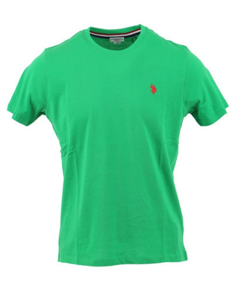 U.S. Polo Assn. Mick 65060 Men's Cotton Green Polo Shirt